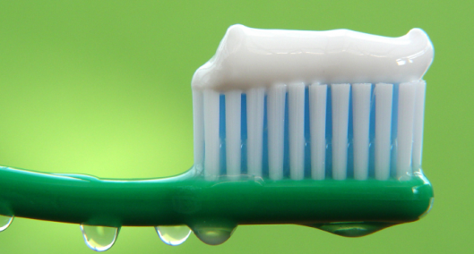 Environmentally-friendly toothpaste; photo courtesy Lyndsi Decker